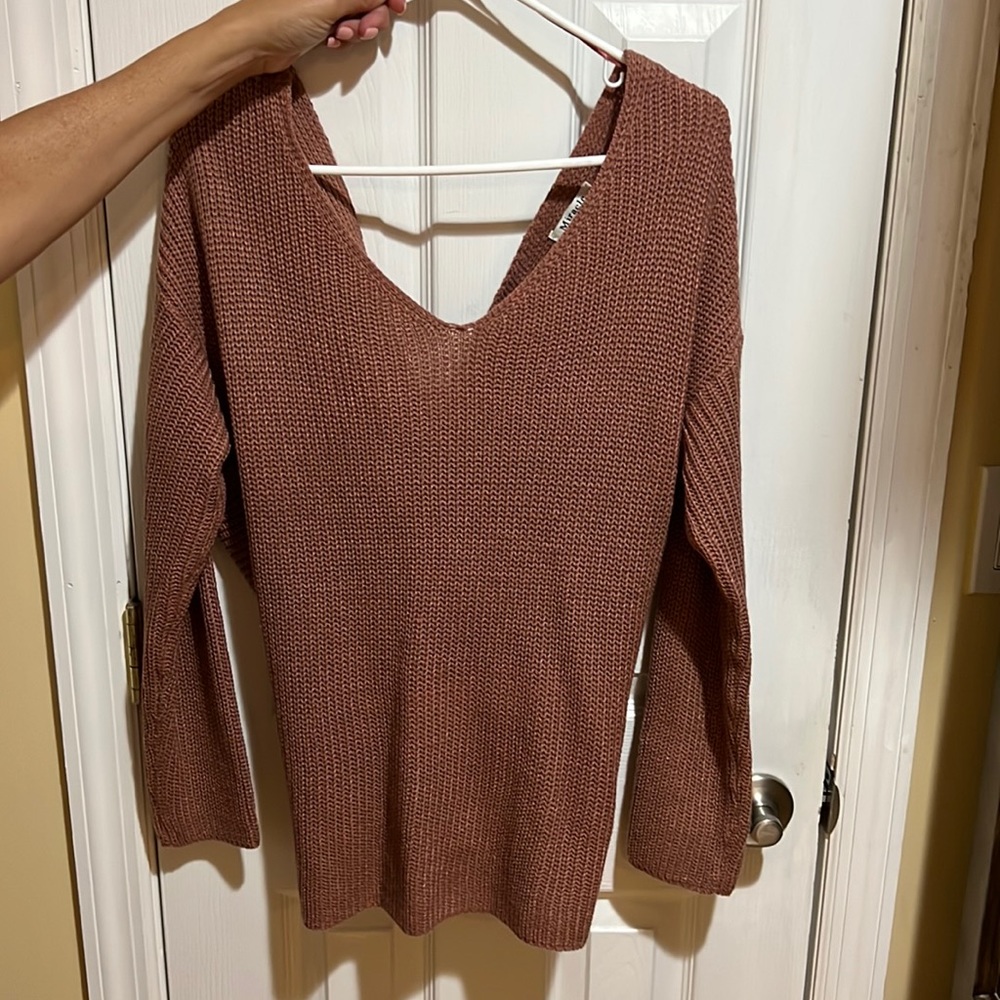 Miracle Mauve Sweater Size m/l. Worn once